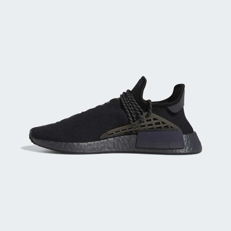 Pharrell Williams x adidas NMD HU Triple Black GX2487 Grailify